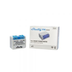 Shelly PLUS PM MINI Wi-Fi + Bluetooth áramfogyasztás-mérő