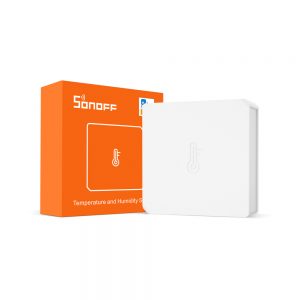 Sonoff Zigbee hőmérő és páratartalom érzékelő mini vezetéknélküli szenzor (SNZB-02)